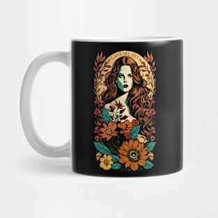 Lana Del Rey Botanical Mug